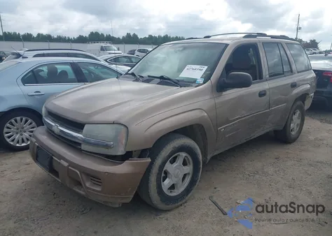 2002 Chevrolet Trailblazer Ls from USA, damaged, VIN 1GNDS13S822512120